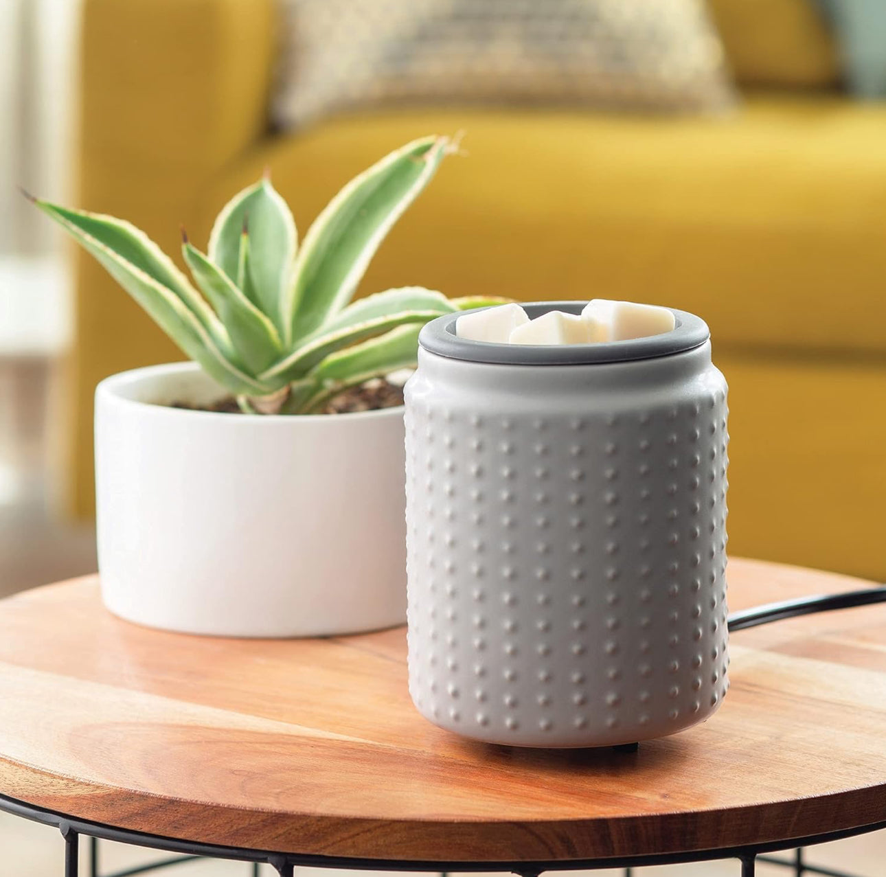 Tall ceramic wax melter – Southern Candle Company