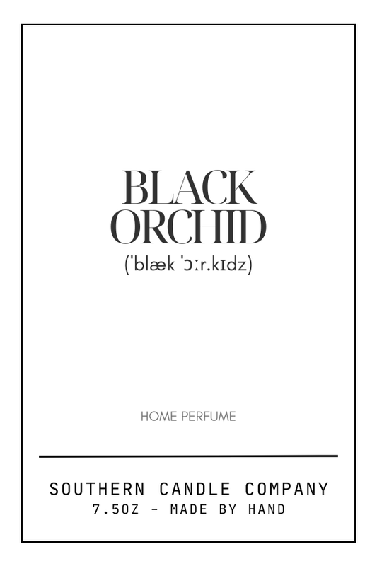 Black Orchid Home Perfume