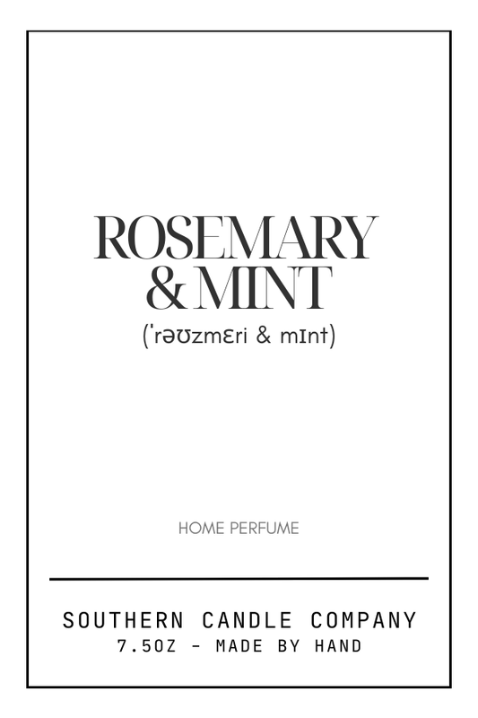 Rosemary & Mint Home Perfume