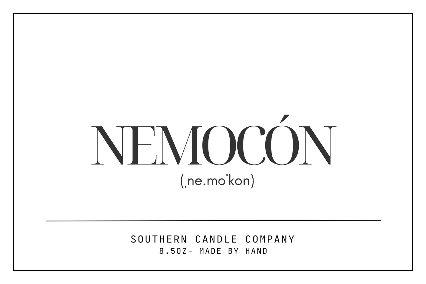 Nemocón Candle