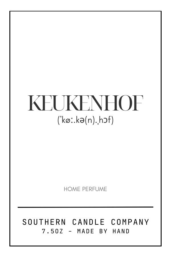 Keukenhof Home Perfume