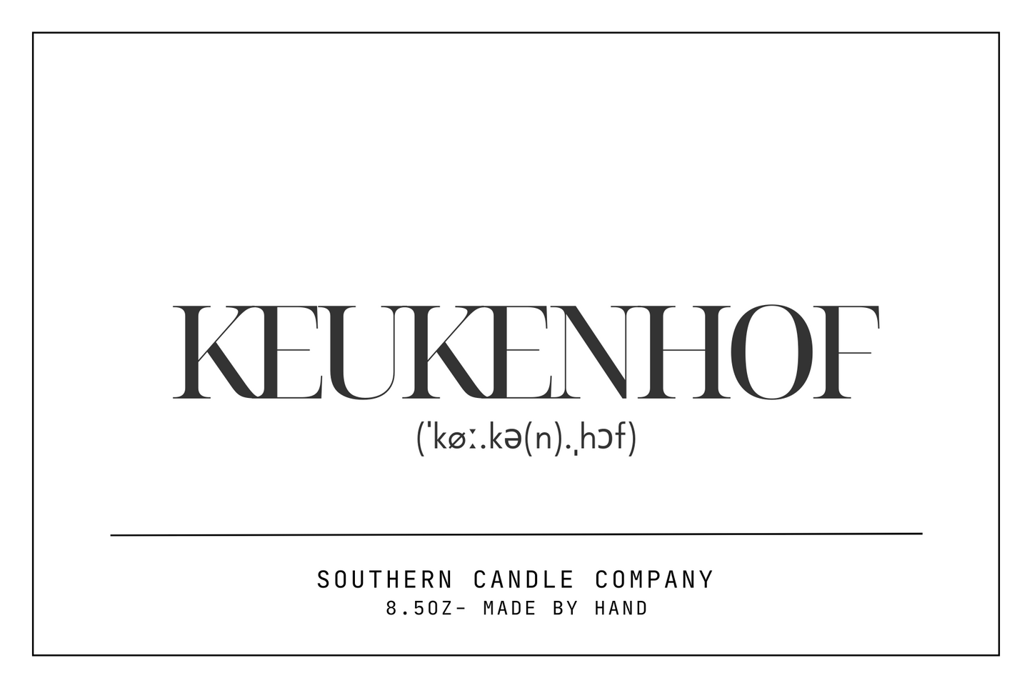 Kuekenhoff Candle