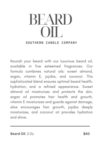 Beard Oil