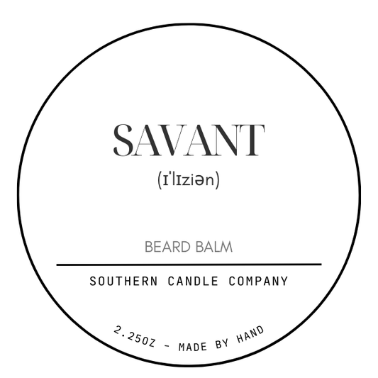 2.25 oz Beard Balm - Savant