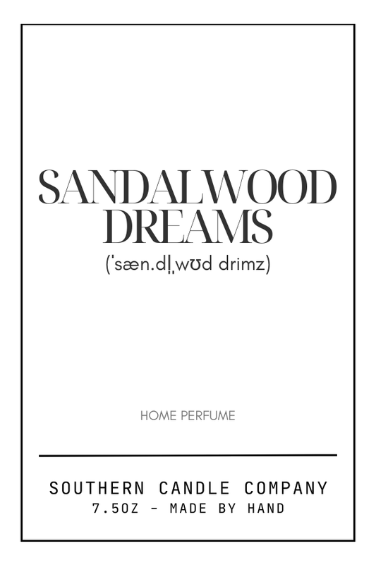 Sandalwood Dreams Home Perfume