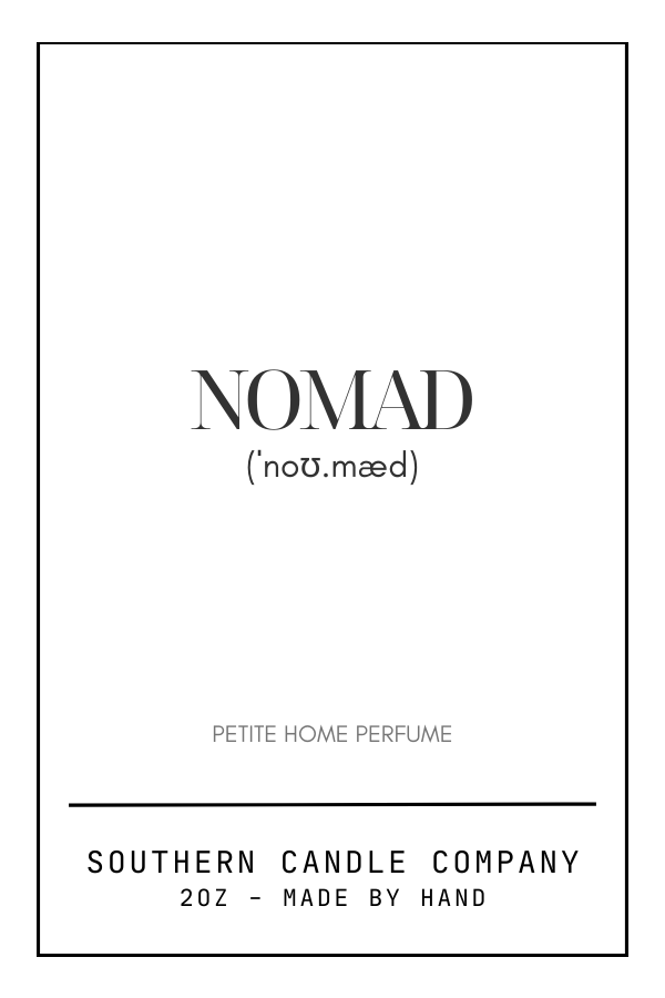 Nomad Home Perfume