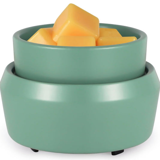 Green wax melter & candle warmer