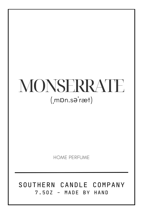 Monserrate Home Perfume