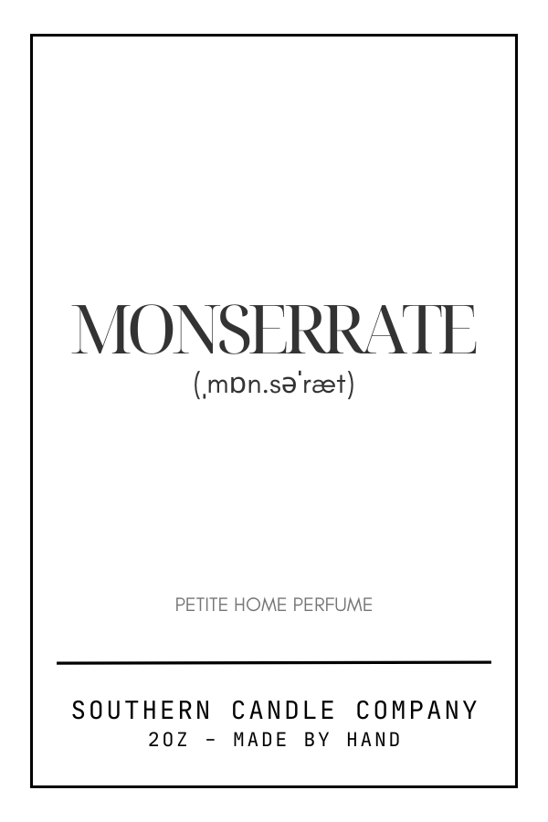 Monserrate Home Perfume