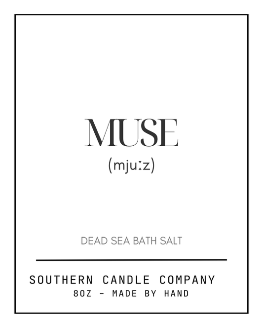 8oz Dead Sea Bath Salt - Muse