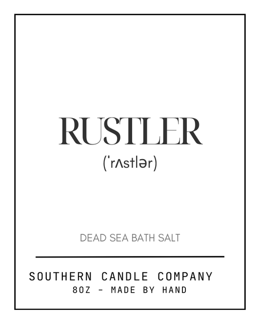 8oz Dead Sea Bath Salt - Rustler