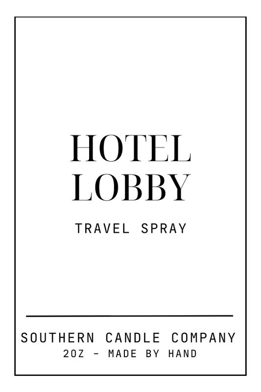 2 oz Hotel Lobby Travel Spray