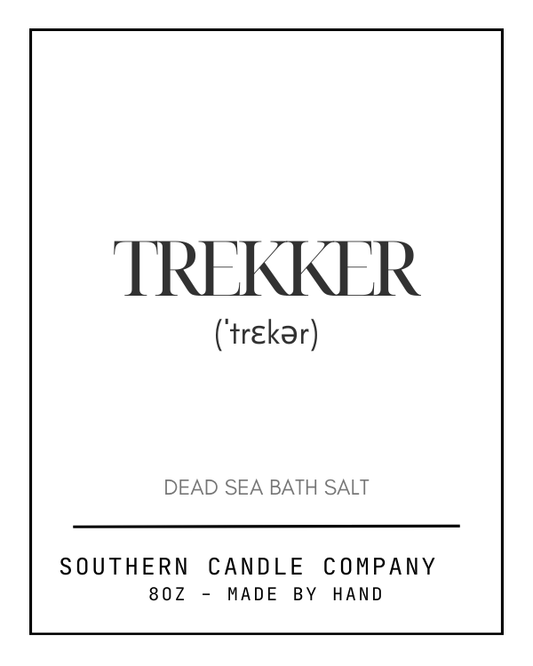 8oz Dead Sea Bath Salt - Trekker